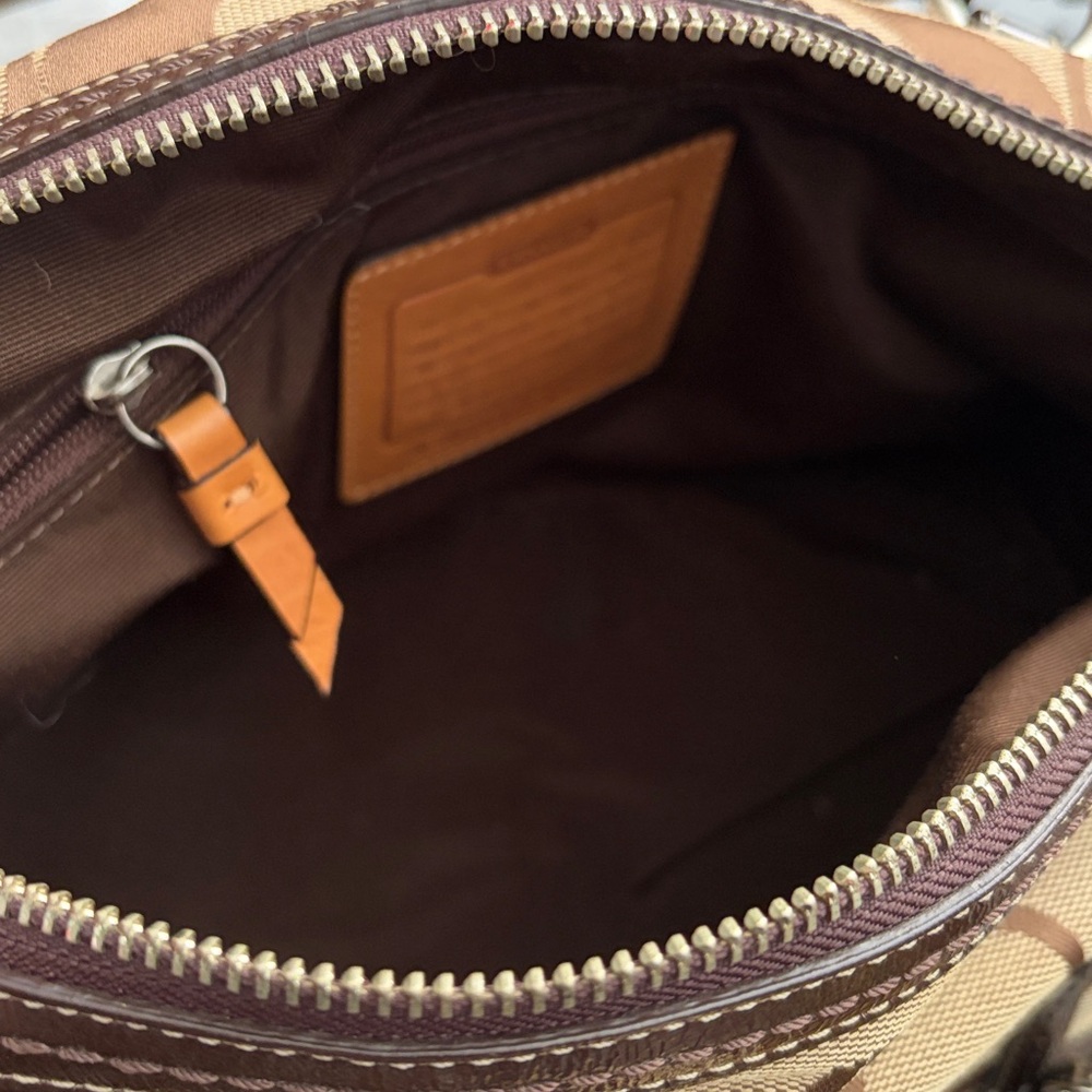 Coach signature vintage medium barrel mini - Picture 10 of 11